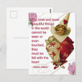 Postale Carte de la Saint-Valentin (Devant / Derrière)