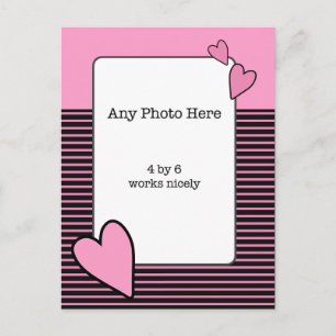 Postale Carte de la Saint-Valentin avec ma photo