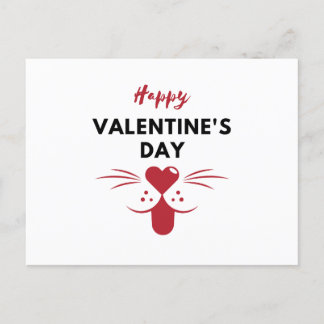 Postale Carte de la Saint-Valentin Joyeuse