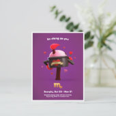 Postale Carte de la Saint-Valentin pour Scorpion (Debout devant)