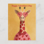 Postale Carte de la Saint-Valentin pullover coeurs de gira (Devant)