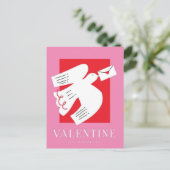 Postale Carte de la Saint-Valentin Sois Mienne (Debout devant)