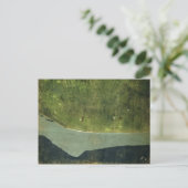 Postale Carte de la Seconde Guerre mondiale de la plage d' (Debout devant)