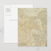 Postale Carte de la section côtière de Tuckerton à Absecon (Devant / Derrière)