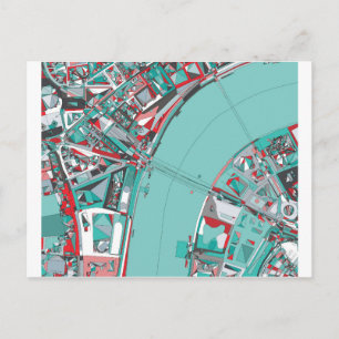Postale Carte de la structure de Londres City