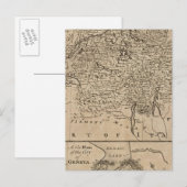 Postale Carte de la Suisse (Devant / Derrière)