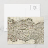 Postale Carte de la Turquie (Devant / Derrière)