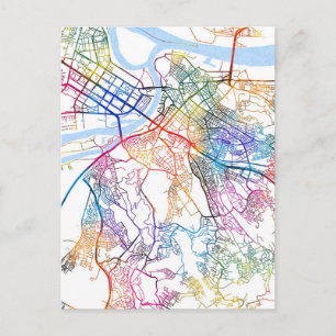 Postale Carte de la ville de Belgrade Serbie