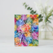 Postale Carte de la ville de Budapest Hongrie (Debout devant)