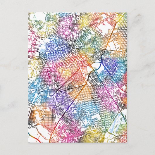 Postale Carte de la ville de Curitiba Brésil (Devant)