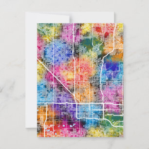 Postale Carte de la ville de Phoenix Arizona