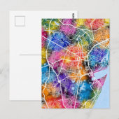 Postale Carte de la ville de Recife Brésil (Devant / Derrière)