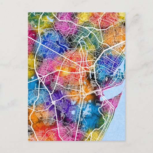 Postale Carte de la ville de Recife Brésil (Devant)