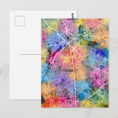 Postale Carte de la ville du Bénin (Devant / Derrière)