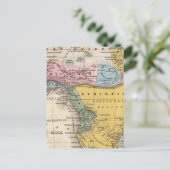 Postale Carte de l'Afrique (Debout devant)