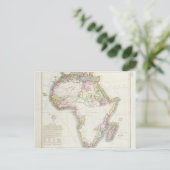 Postale Carte de l'Afrique, 1821 (Debout devant)