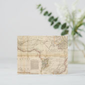 Postale Carte de l'Afrique composite (Debout devant)