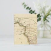 Postale Carte de l'Afrique occidentale (Debout devant)