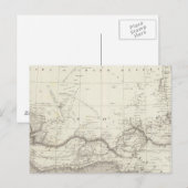 Postale Carte de l'Afrique occidentale (Devant / Derrière)