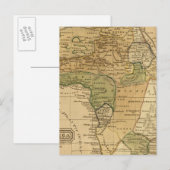 Postale Carte de l'Afrique par Worcester (Devant / Derrière)