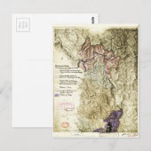 Postale Carte de l'Albanie (26 avril 1915) (Devant / Derrière)