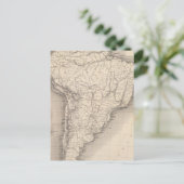 Postale Carte de l'Amérique du Sud 4 (Debout devant)