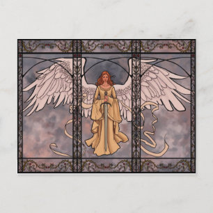 Postale Carte de l'ange gardien