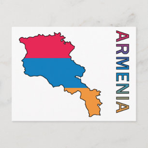 Postale Carte De L'Arménie