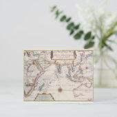 Postale Carte de l'Asie du Sud-Est (Debout devant)