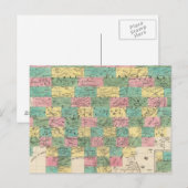 Postale Carte de l'Assemblée de l'Asie (Devant / Derrière)