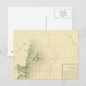 Postale Carte de l'Atlas du Groenland (Devant / Derrière)