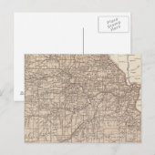 Postale Carte de l'Atlas du Missouri (Devant / Derrière)