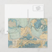 Postale Carte de l'Atlas Eisverbreitung (Devant / Derrière)