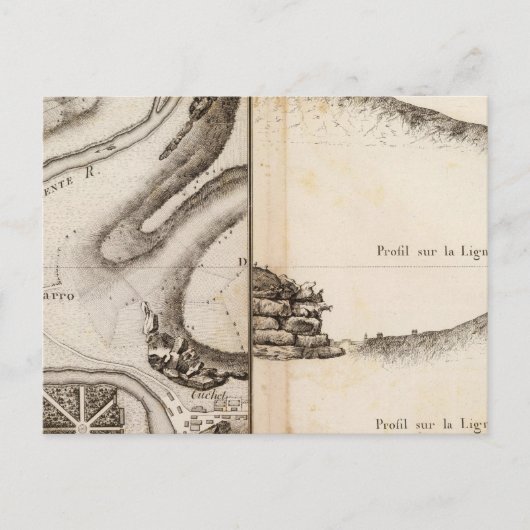 Postale Carte de l'Atlas La Charente (Devant)