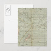 Postale Carte de l'Atlas océanique (Devant / Derrière)