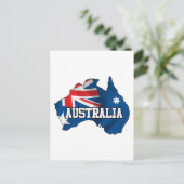 Postale Carte De L'Australie (Debout devant)