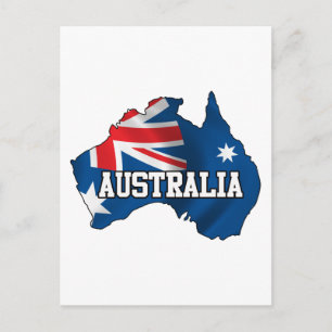 Postale Carte De L'Australie