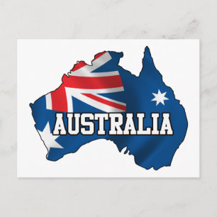 Postale Carte De L'Australie