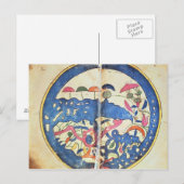 Postale Carte de l'Egypte, 1348 (Devant / Derrière)