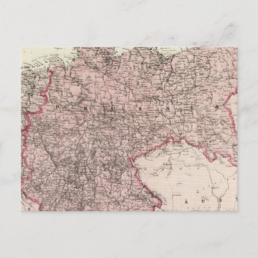 Postale Carte de l'Empire allemand (Devant)