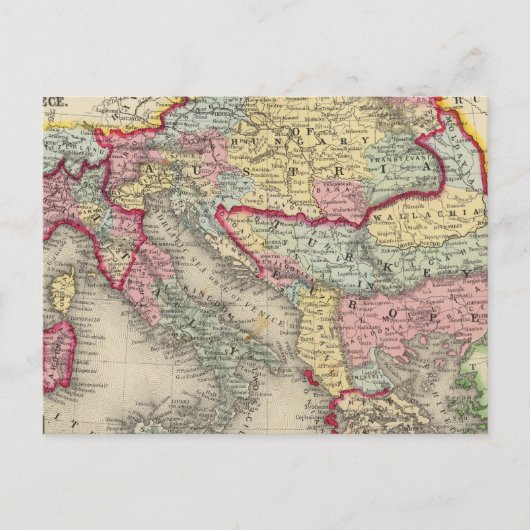 Postale Carte De L'Empire Autrichien (Devant)