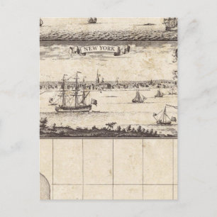 Postale Carte de l'Empire britannique en Amérique Feuille