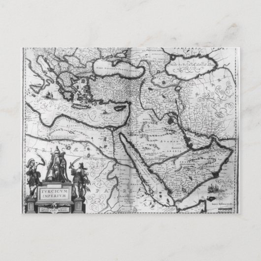 Postale Carte de l'Empire ottoman (Devant)