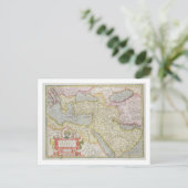 Postale Carte de l'Empire Turc, du Mercator 'Atla (Debout devant)