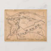 Postale Carte de l'Encampement de Valley Forge (déc. 1777- (Devant)