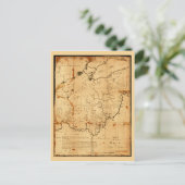 Postale Carte de l'État de l'Ohio (1805) (Debout devant)