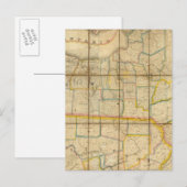 Postale Carte de l'État de New York (Devant / Derrière)