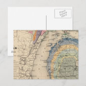 Postale Carte de l'État du Michigan (Devant / Derrière)