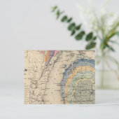 Postale Carte de l'État du Michigan (Debout devant)