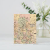 Postale Carte de l'État du Minnesota, 1874 (Debout devant)